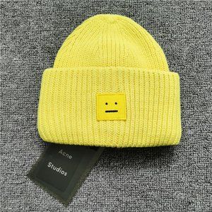 Acne Studios Pansy Beanie Rose Yellow